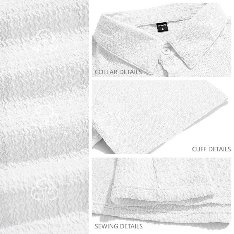 Business-casual Plus-size Mens Shirts