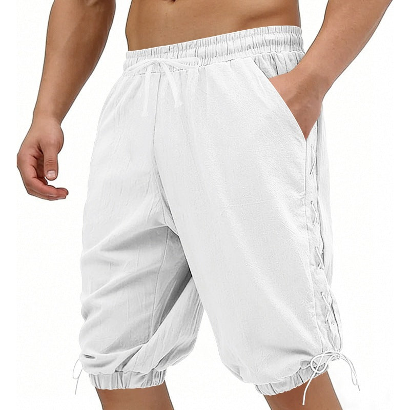 High-Street Hip-Hop Loose Casual Drawstring Shorts