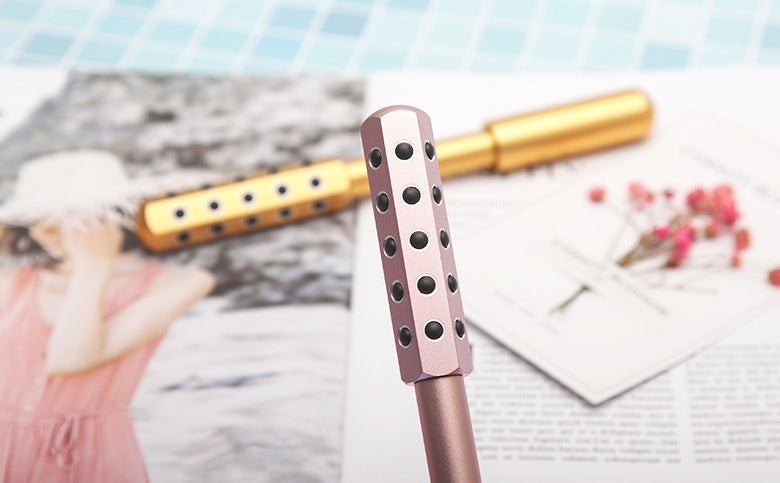 30 Germanium Beauty Stick Massage Beauty Stick Facial Roller Face Lift Bar Anti Wrinkle Facial Massager Skin Care Tool Derma Rolling Face Massage Roller Wand
